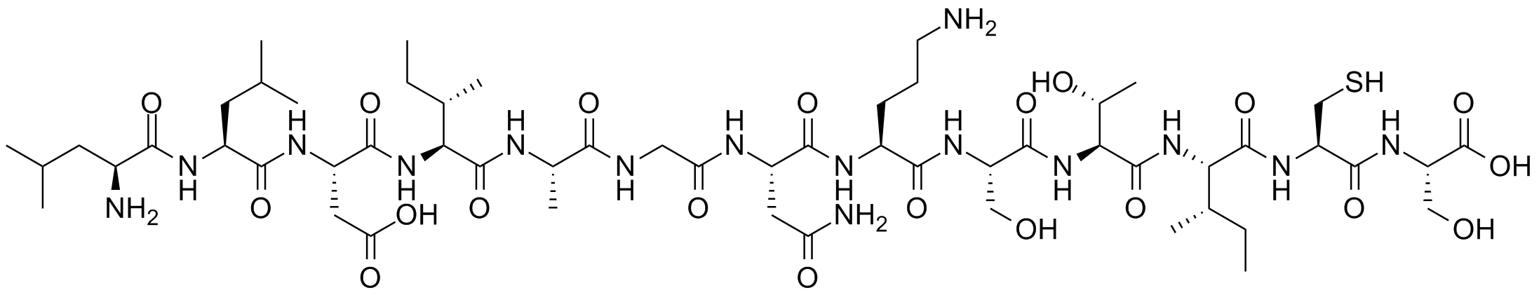 image of the peptide LLDIAGNOSTICS
